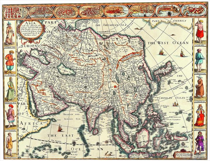 Stare Mapy Świata - Old Maps Of The World - Stare Mapy Świata - Old Maps Of The World 25.jpg