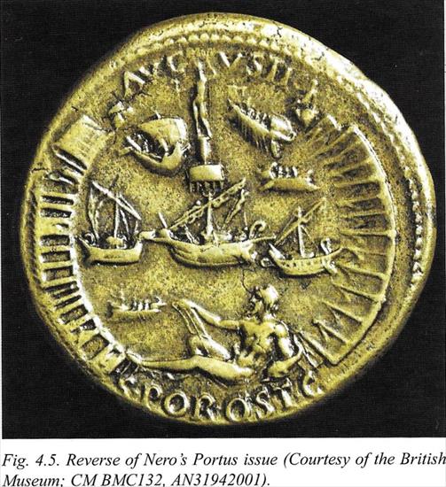 Rzym starożytny - numizmatyka rzymska - obrazy - PortusCoin2. Rewers sesterca Nerona.jpg