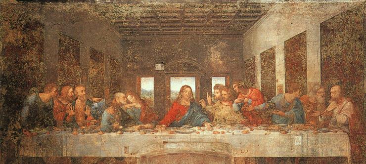 Leonardo Da Vinci - leonardo da vinci - p - la ultima cena  1496.jpg